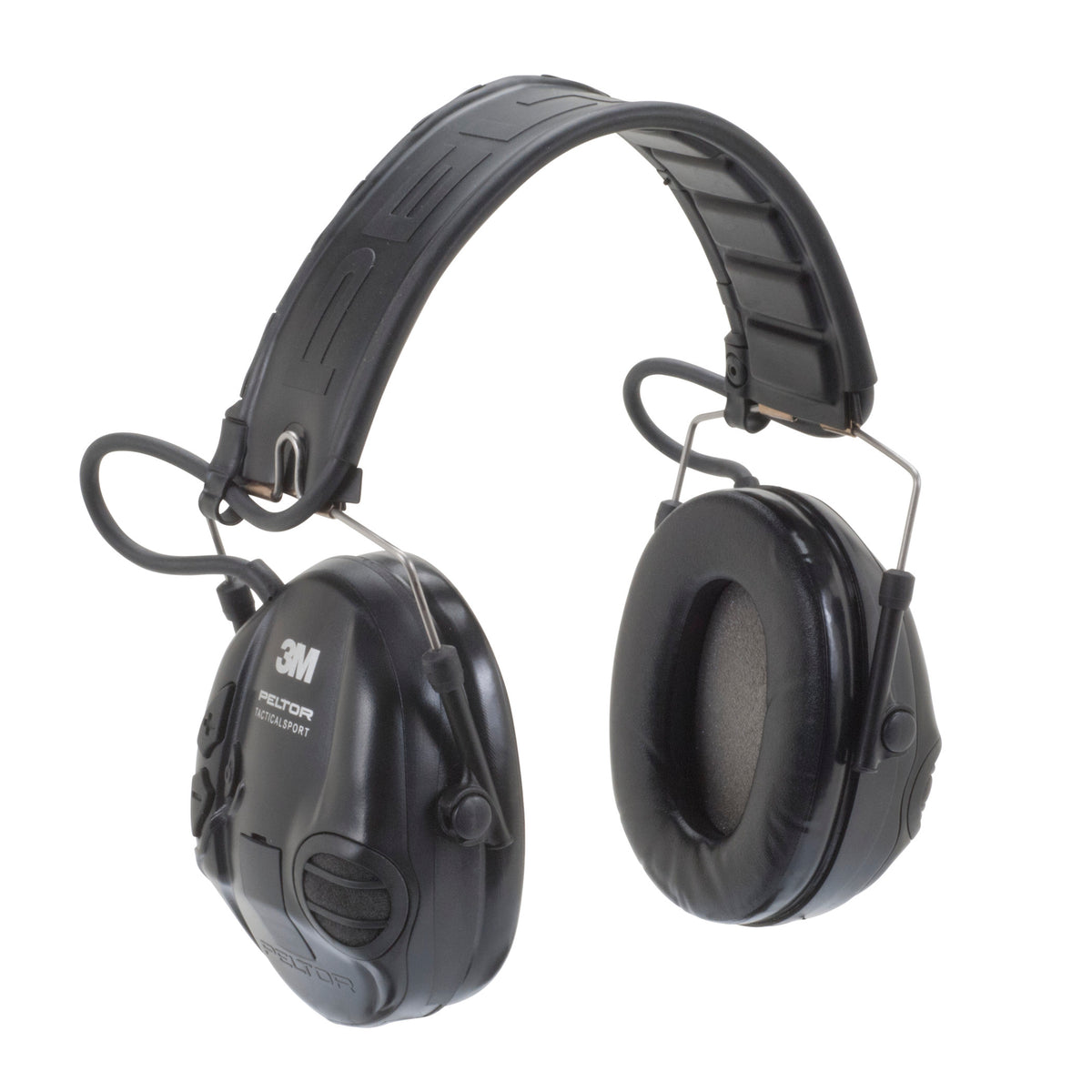 3M™ PELTOR™ Tactical Sport™ MT16H210F-479-SV, Electronic Headset, Foldable Headband, Black, 10 Each/Case