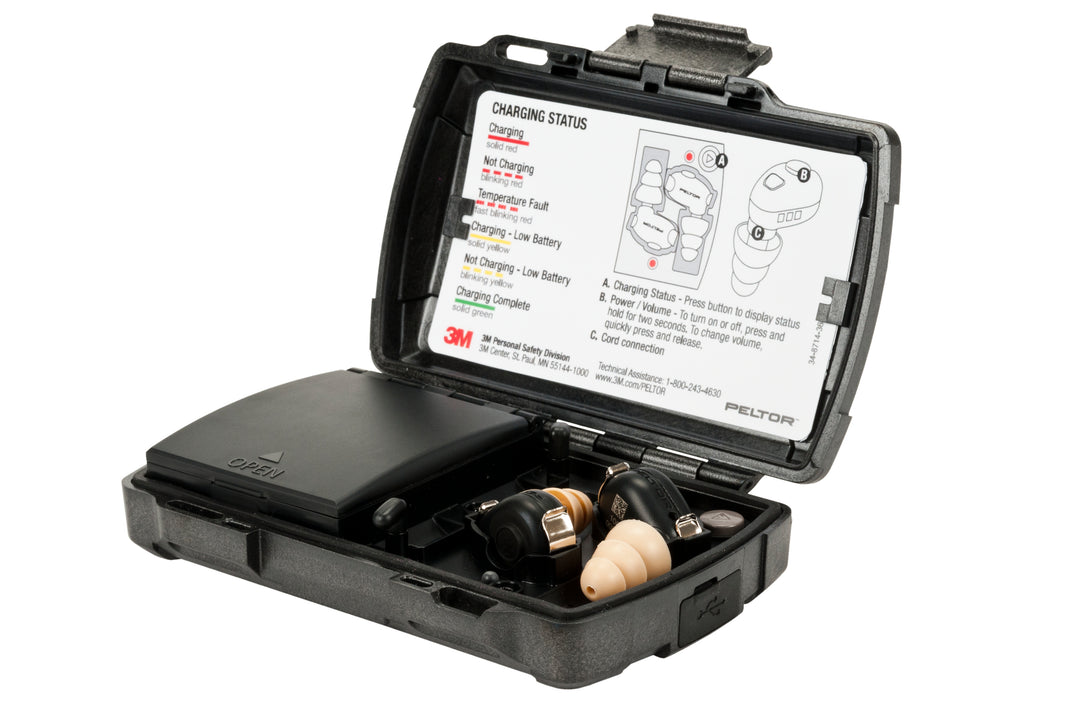 3M™ PELTOR™ Tactical Earplug TEP-100, 1 Kit EA/Case