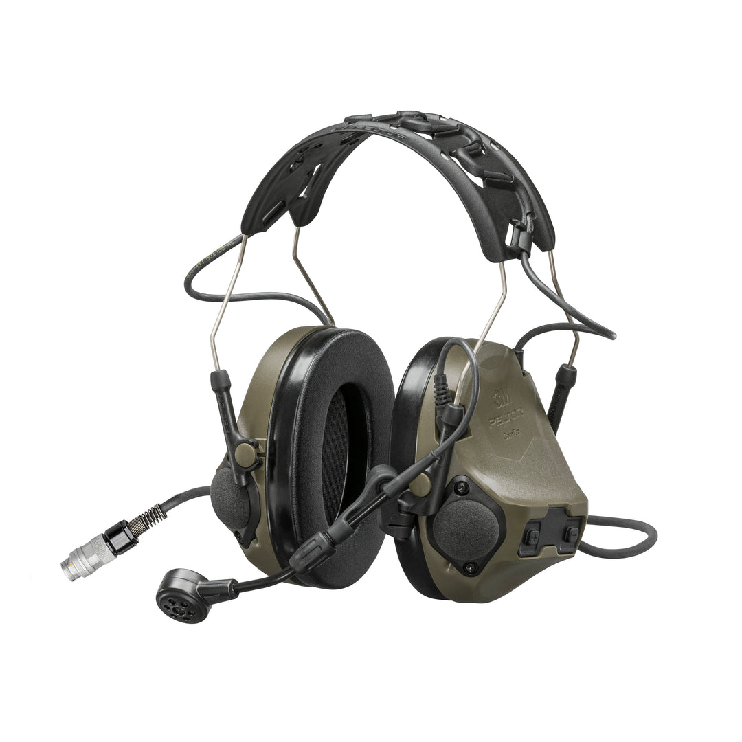 3M™ PELTOR™ ComTac™ VIII Multi Comm Headset MT14H418A-109 GN, Nexus™ 10-Pin, O.D. Green