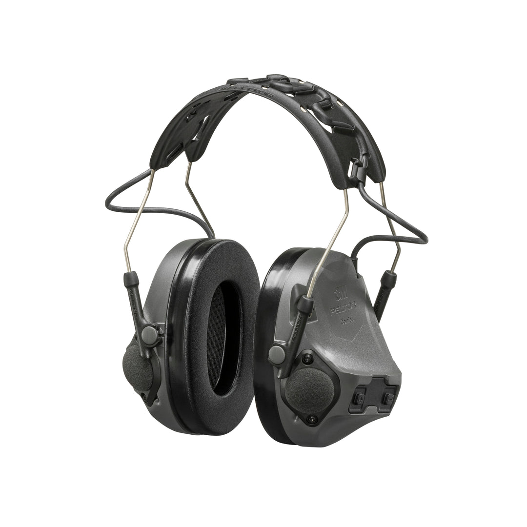 3M™ PELTOR™ ComTac™ VIII Hearing Defender MT14H418A-09 GE, Charcoal Grey