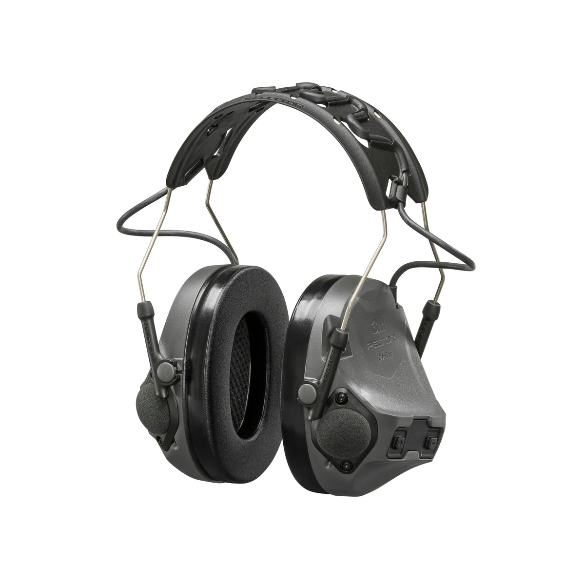 3M™ PELTOR™ ComTac™ VIII Hearing Defender MT14H418A-09 GE, Charcoal Grey