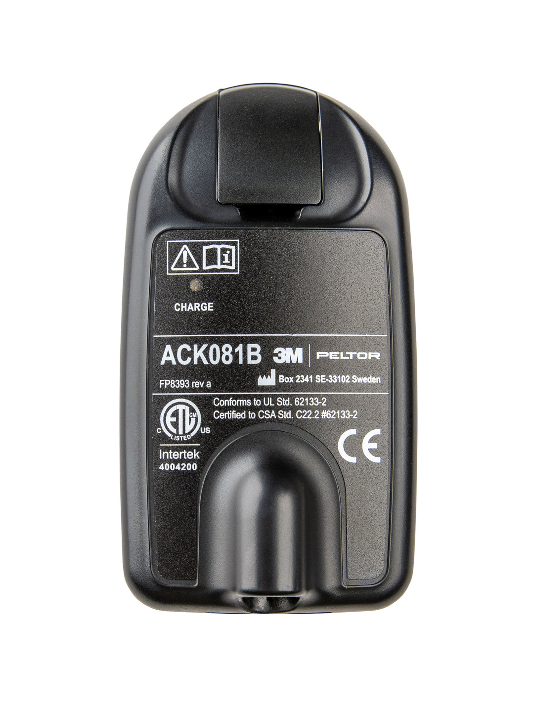 3M™ PELTOR™ Rechargeable LI-ION Battery Pack ACK081B/1, 3,7 Volt, 2150mAh, 8Wh, 50 EA/Case