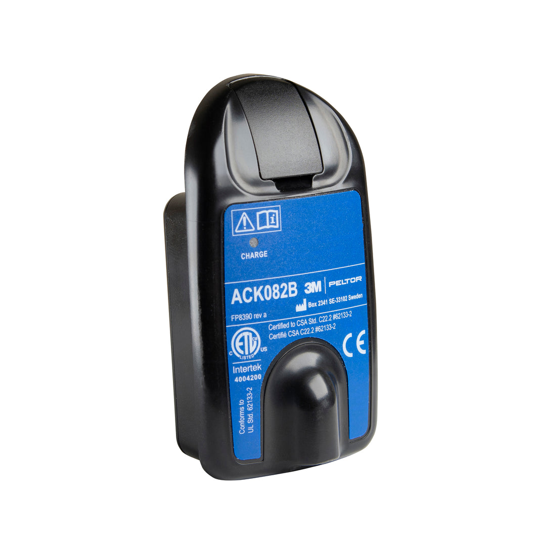 3M™ PELTOR™ Rechargeable LI-ION Battery Pack ACK082B/1, 3,7 Volt, 2150mAh, 8Wh, Ex-approved, 50 ea/Case
