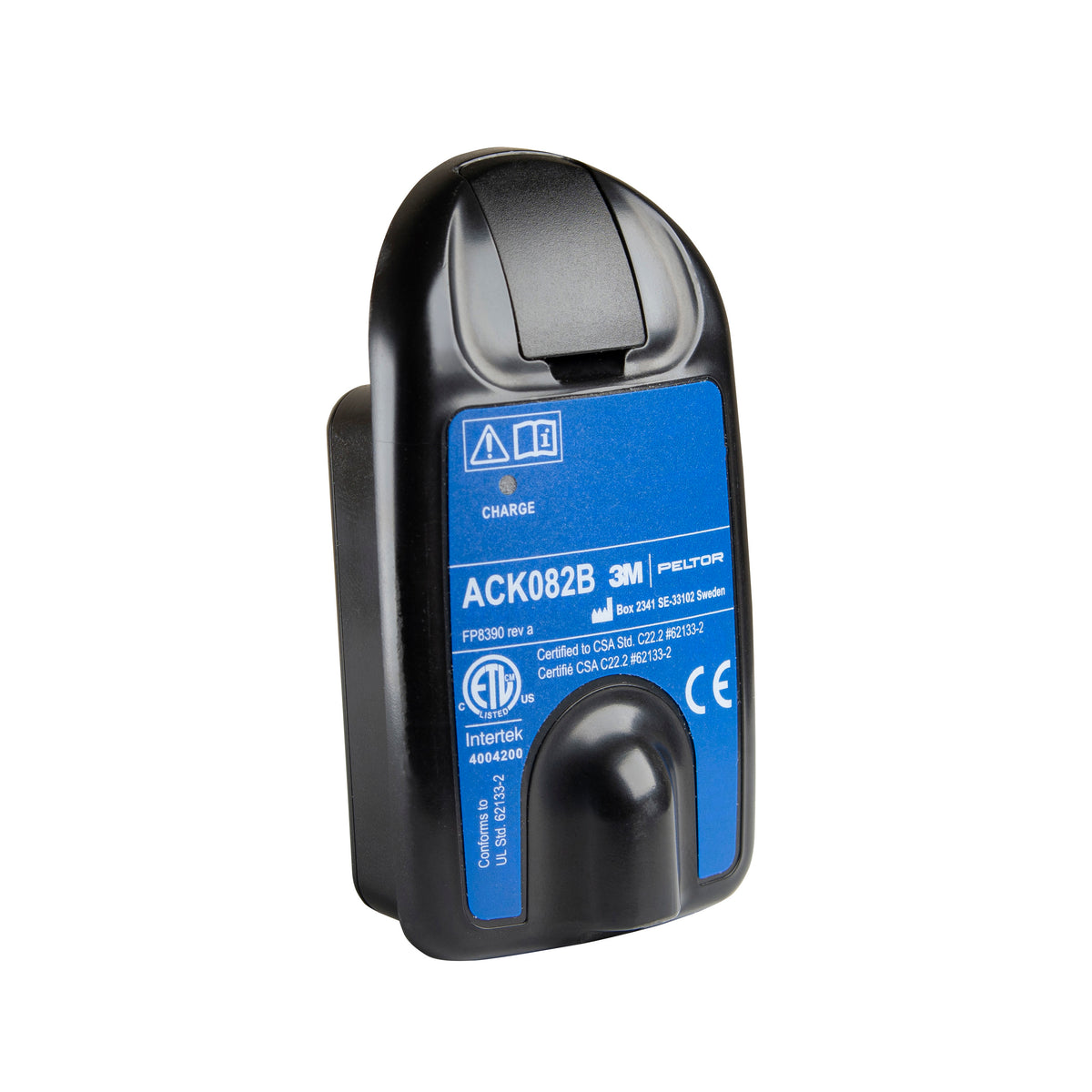 3M™ PELTOR™ Rechargeable LI-ION Battery Pack ACK082B/1, 3,7 Volt, 2150mAh, 8Wh, Ex-approved, 50 ea/Case