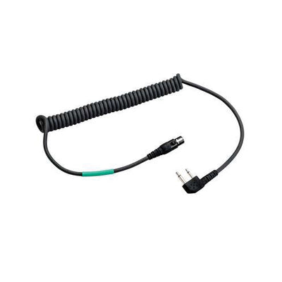 3M FLX2-35 - 3M Peltor FLX2 Cable for Icom F3/4 2-Pin Right Angle 3M 7100197556 7100197556 - eGrimesDirect