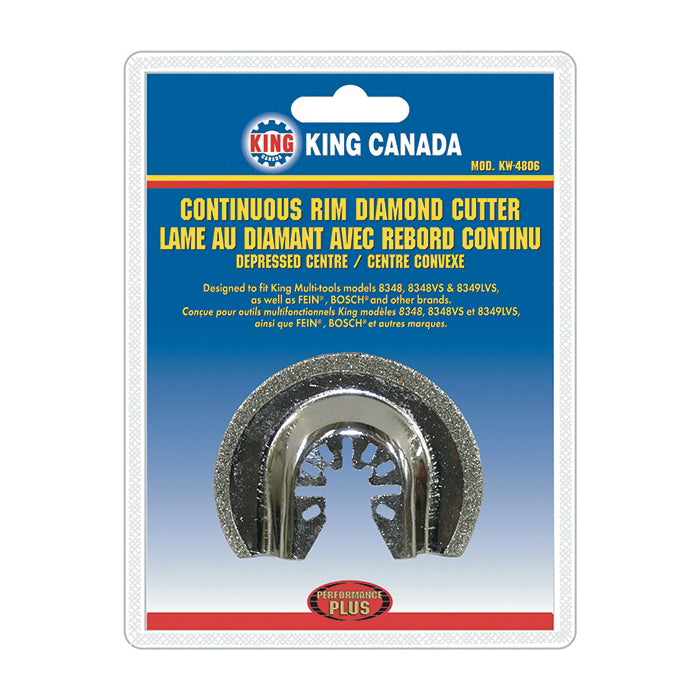 King Canada KW-4806 - Saw Blades Continuous Rim Diamond Cutter