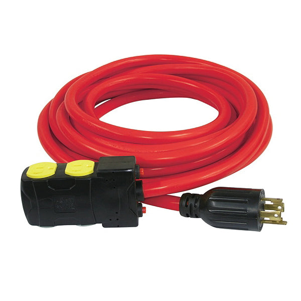 King Canada K-L1430R-25 - Extension Cord Generator 25 Ft. Resets
