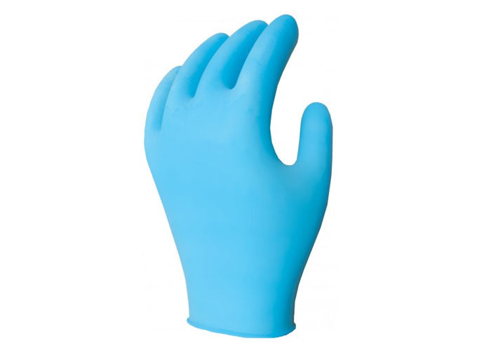 Nitech 375 - Disposable Nitech Exam Gloves Blue (Medium)