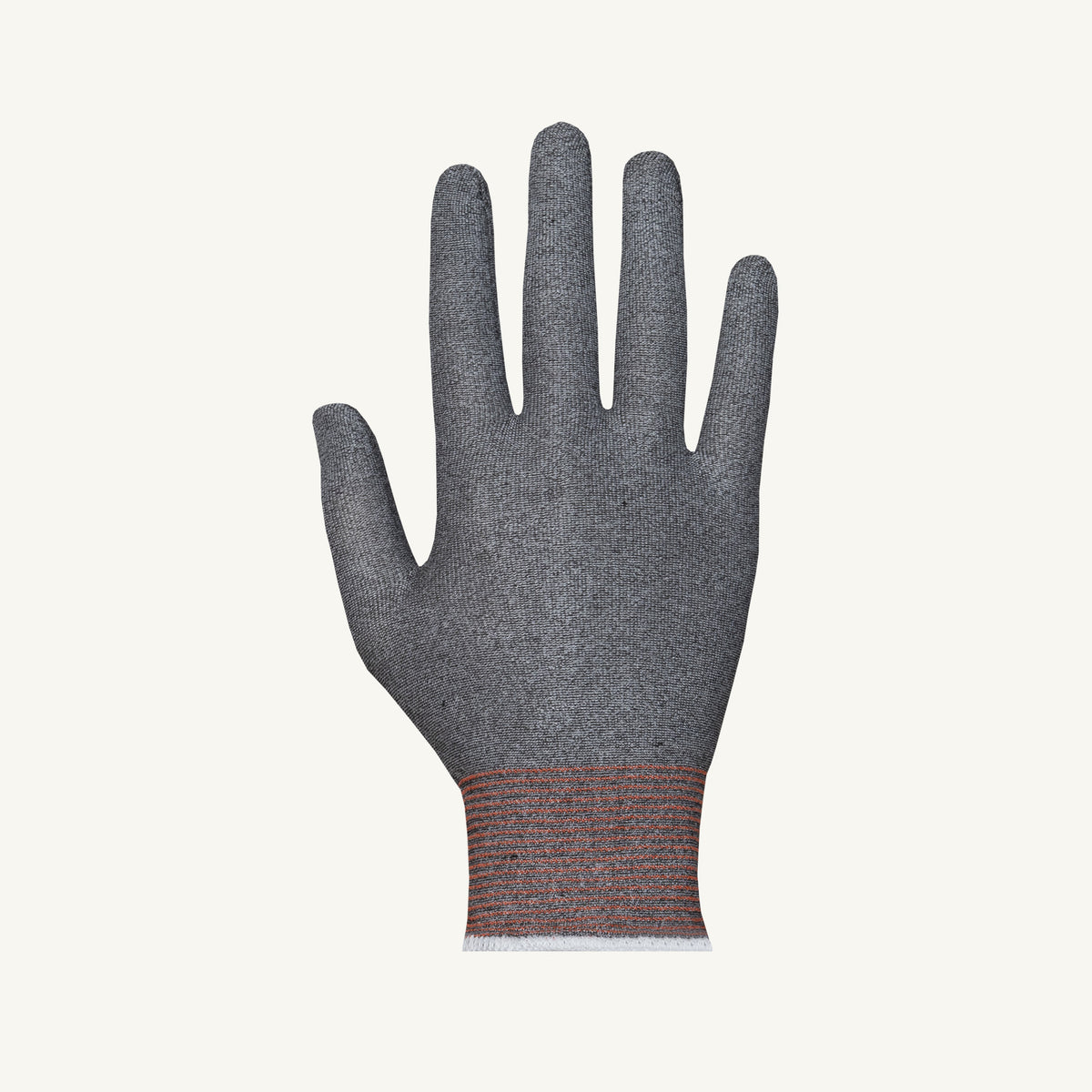 Superior Glove Tenactiv Ultra Fine Knit 21Ga blended glove, showing close-up of the ultra-fine knit fabric and glove cuff detail.