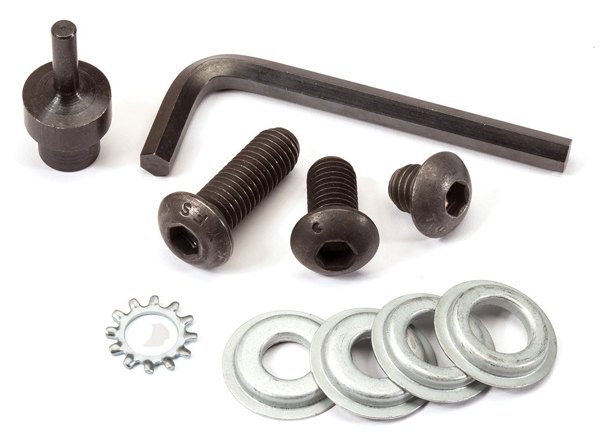 Sait 95009 - 6 Flap Wheel Adapter Kit — kit contents