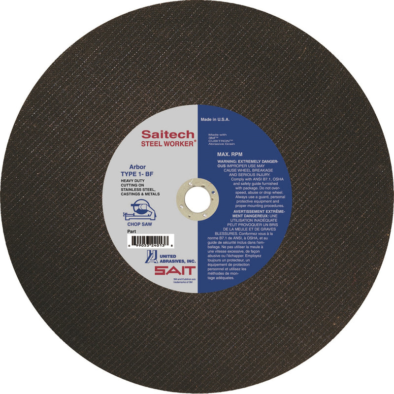Sait Saitech 24053 - Cut-Off Wheels Ech Steelworker 14X3/32X1
