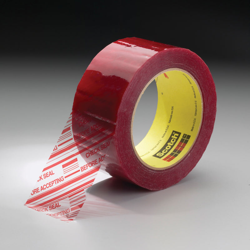 3M Scotch 3779-48X100 - Security message Sealing Tape 3779 Clear 48mm x 100m 7000123942 - eGrimesDirect