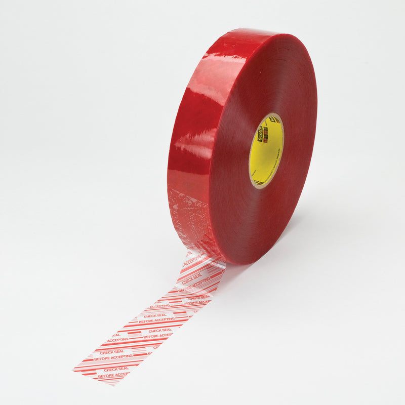 3M Scotch 3779-48X914 - Security Message Box Sealing Tape 3779 Clear (48 mm x 914 m) 7000048926 - eGrimesDirect