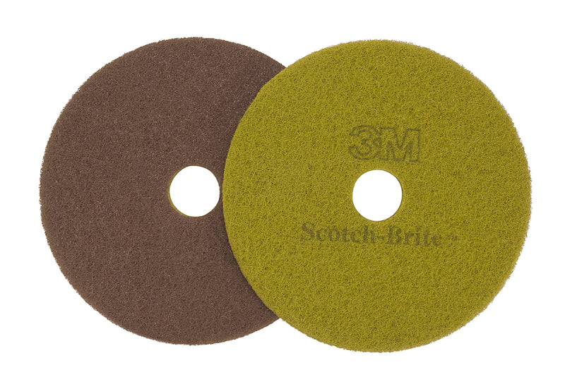 3M Scotch-Brite F-SIENNA-20 - Scotch-Brite Sienna Diamond Floor Pad Plus 20 in (508 mm) 7000006803 - eGrimesDirect