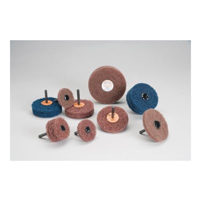 3M STA-880475 - Standard Abrasives B+B-HS AO MED 3 x 2PLY x 1/4 IN WL 3M STA-880475 7100093311 - eGrimesDirect