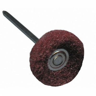 SHUR-BRITE MINI DISC WHL 1 X 3/8 X 1/8 - 1 Inch x 3/8 Inch x 1/8 Inch High Strength Satin Finishing Mounted Disc Wheel FINE - eGrimesDirect