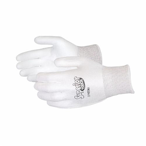 Superior Glove Superior Touch S13SXPU-11  -  13-Gauge Knit Dyneema Gloves with Polyurethane Coated Palms in White (Size 11)