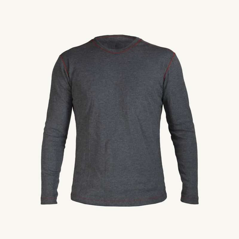 Superior Glove TSKVFR/XL - T-Shirt - Supera Fr Blended Kermel Viscose Long Sleeves Arc Flash 6.1 Cal/Cm2 250Gsm - eGrimesDirect