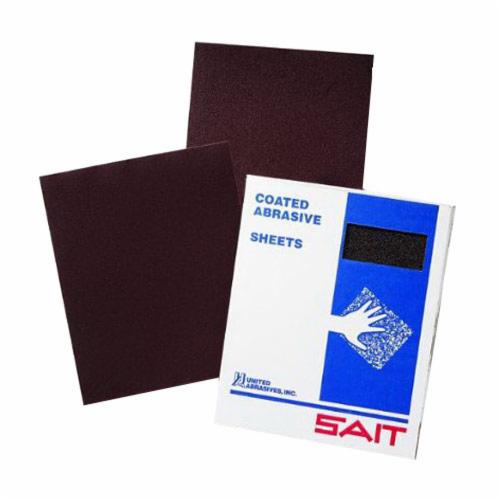 Sait 84911 - 9 Inch X 11 Inch 80 Grit Aluminum Oxide Da-F Open Coat Cloth Sanding Sheets
