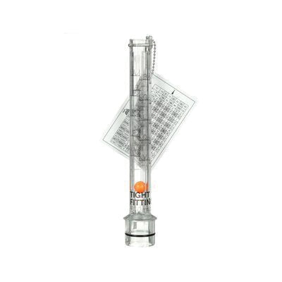 3M Versaflo TR-973 air flow indicator attached to TR-600 PAPR with BT-63/64 breathing tube, showing device and tubing details.