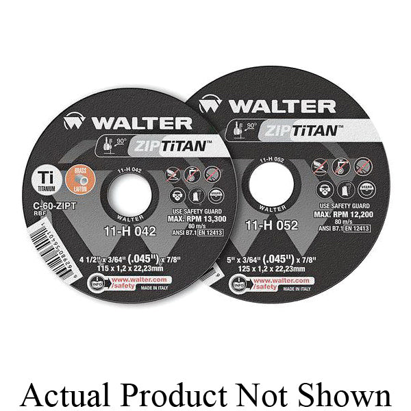 Walter 11H052 - 5X3/64 Zip Titan Wheels