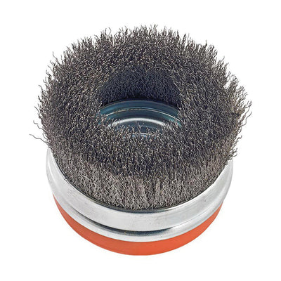 Walter 13D424 - 4" 5/8-11 CRIMPED CUP BRUSH - eGrimesDirect