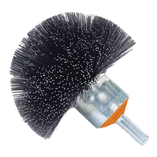 Walter 13C215 - Spherical Mounted Brush with Crimped Wires (1-1/2 Inch x 1/4 Inch) - eGrimesDirect