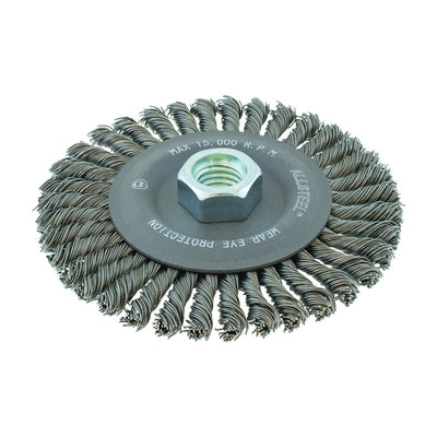 Walter 13W461 - Allsteel 4.5X3/16 Inch Stringer Whl Brush - eGrimesDirect