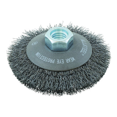 Walter 13W531 - Allsteel 5X5/8 Inch Crimped Saucer Brush - eGrimesDirect
