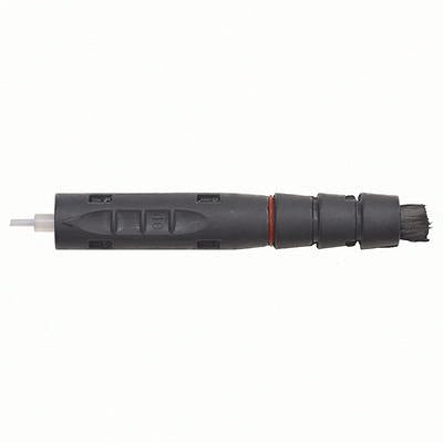 Set of five WALTER 54B156 threaded round brushes for surface finishing, featuring durable bristles and metal handles.