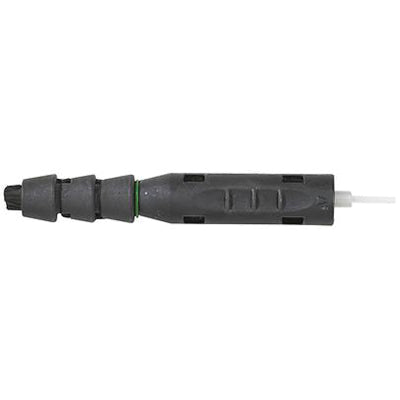 Set of five WALTER 54B158 threaded round brushes with metal handles for cleaning and surface finishing.