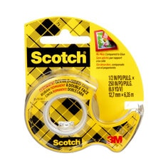 3M Scotch 136NA - Double Sided Tape 136-NA (1/2 Inch x 6.9Yards) 7000136783 - eGrimesDirect