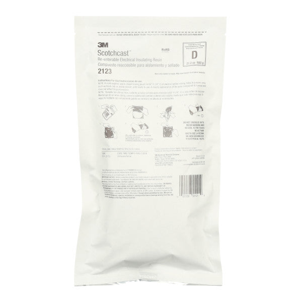 3M 2123D - Scotchcast Reenterable Electrical Insulating Resin 21.2 oz (600 g) 7000006197