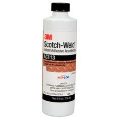 3M Scotch-Weld 7100079891 - Instant Adhesive Accelerator AC113 8 fl. Oz. (227.30 ml) 7100079891 - eGrimesDirect
