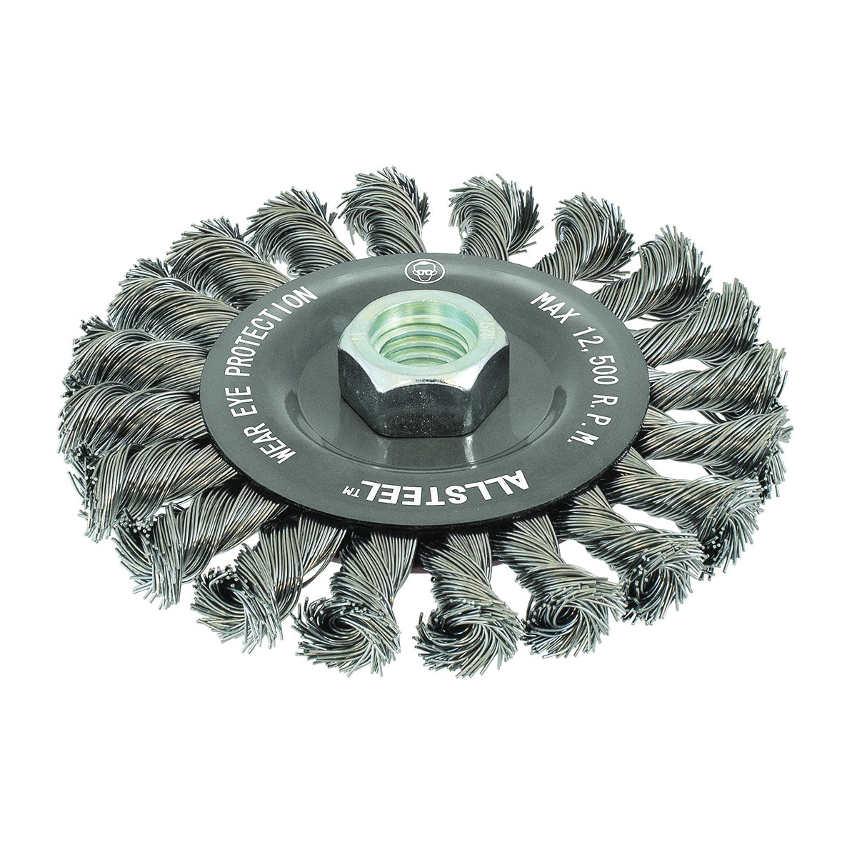 Walter 13W551 - Allsteel 5X3/8X5/8-11 Knot Whl Brush - eGrimesDirect
