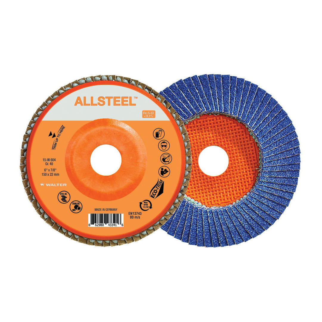 Walter 15W604 - 6 InchX7/8 Gr40 Allsteel - eGrimesDirect