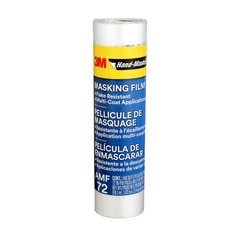 3M AMF72 - Hand-Masker Advanced Masking Film, 72 in x 90 Ft x .35 Mil (1.82 m x 27.4 m x .00889 mm) Amf72 7100155262 - eGrimesDirect
