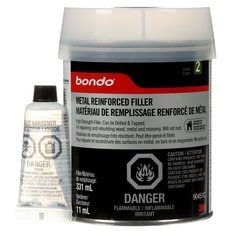 3M Bondo 90451C - Bondo Metal Reinforced Filler 0.7 Pt (331.22 ml) 7100086021 - eGrimesDirect