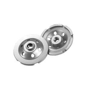 Diamond Products 22405 - 4 Inch x Inch x 5/8-11 Inch, Delux-Cut (D), General Purpose, Cured Concrete, Single Row Cup Grinder - eGrimesDirect