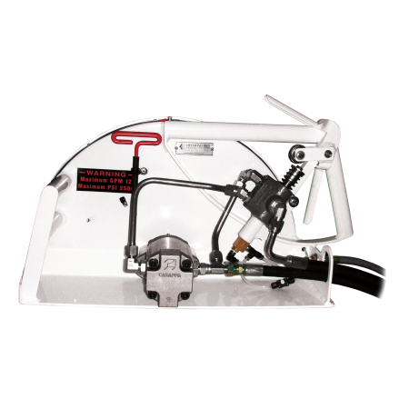 Diamond Products 28009 - HSFC24 Light-Weight Series, Casappa Hydraulic Powered Hand Saw with 24 Inch Standard (Fixed) Blade Guard - eGrimesDirect