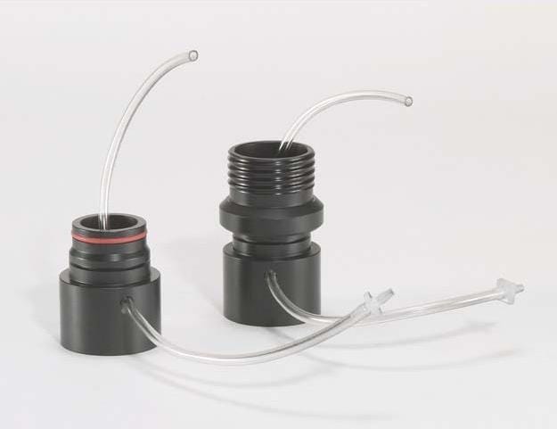 Draeger 4056315 positive pressure and 40mm threaded masks fit test adapters for PortaCount testing equipment.