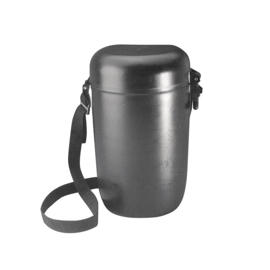 Draeger R51019 full face mask case made of hard plastic, designed for storing and protecting full face masks.