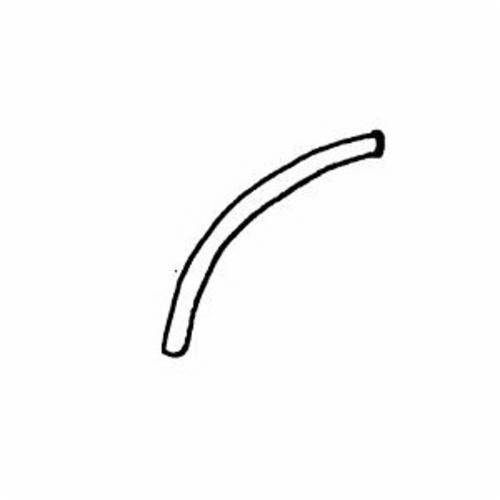 Dynabrade 57988 inlet hose assembly for air tools, flexible accessory with connectors, used in pneumatic equipment.