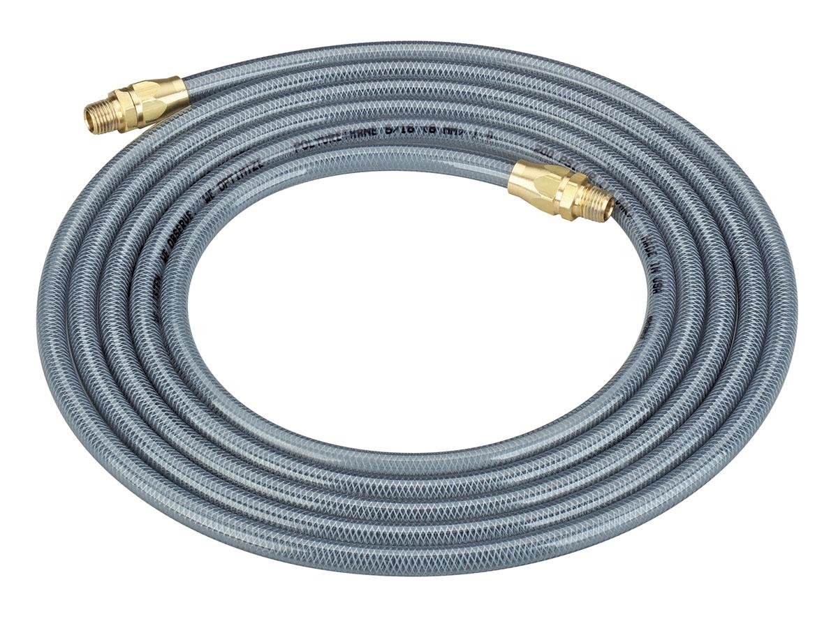 Dynabrade 94851 - Max Flow Air Hose Assembly (1/4 Inch ID x 1/2 Inch OD x 12 ft) - eGrimesDirect