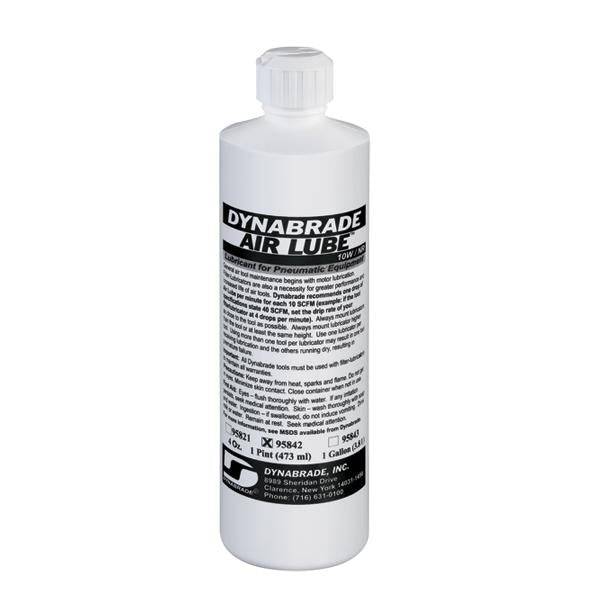 Dynabrade 95842 air lube accessory for air tools, 1 pint container of lubricant for optimal performance