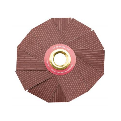 Dynabrade 93252 - 8 Inch X 1 Inch Arbor Mount 400 Grit Aluminum Oxide Sanding Star - eGrimesDirect