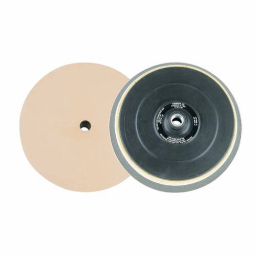Dynabrade 50829 8-inch foam-backed sanding pad with rubber face, designed as a backup pad for power sanding tools.