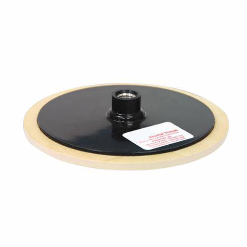 Dynabrade 50853 backup pads with Hookit wet/dry foam, 7-1/4 inch, non-vacuum, 5/8-11 threaded for polishing and sanding tools.