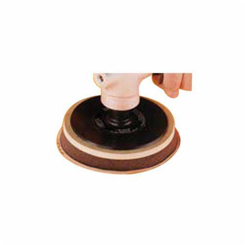 Dynabrade 57544 5-inch non-vacuum wet/dry sander disc pad with hook face and short nap for backup sanding applications.