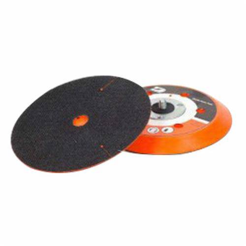 Dynabrade Dynabug 58086 backup pad, 5-inch diameter hook-face disc pad for vacuum wet polishing applications.
